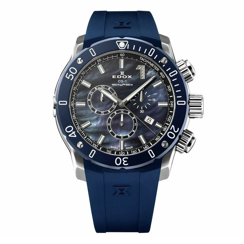 EDOX CHRONOFFSHORE-1 CHRONOGRAPH JAPAN LIMITED EDITION エドックス クロノオフショア1 クロノグラフ ジャパン リミテッドエディション 10221-3BU3-BMOPD1