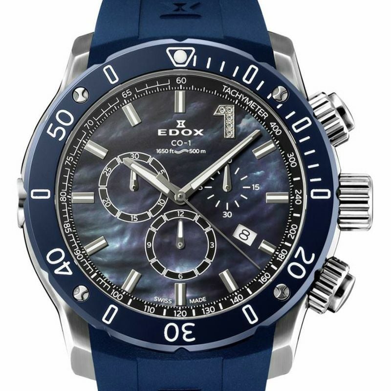 EDOX CHRONOFFSHORE-1 CHRONOGRAPH JAPAN LIMITED EDITION エドックス クロノオフショア1 クロノグラフ ジャパン リミテッドエディション 10221-3BU3-BMOPD1