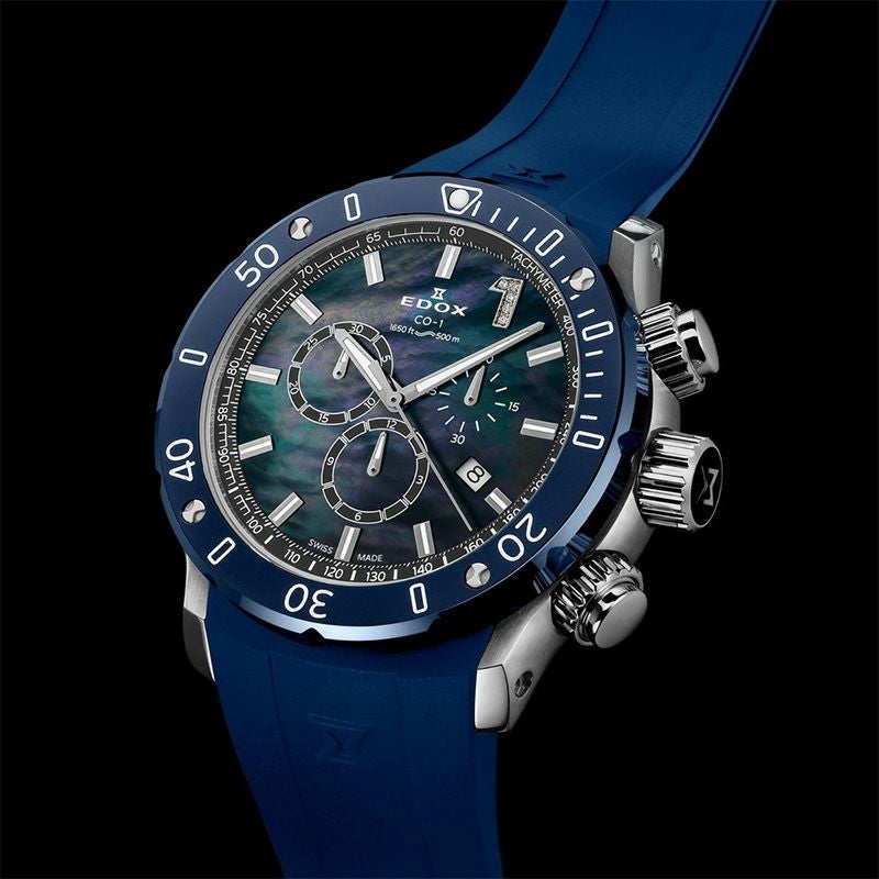 EDOX CHRONOFFSHORE-1 CHRONOGRAPH JAPAN LIMITED EDITION エドックス クロノオフショア1 クロノグラフ ジャパン リミテッドエディション 10221-3BU3-BMOPD1