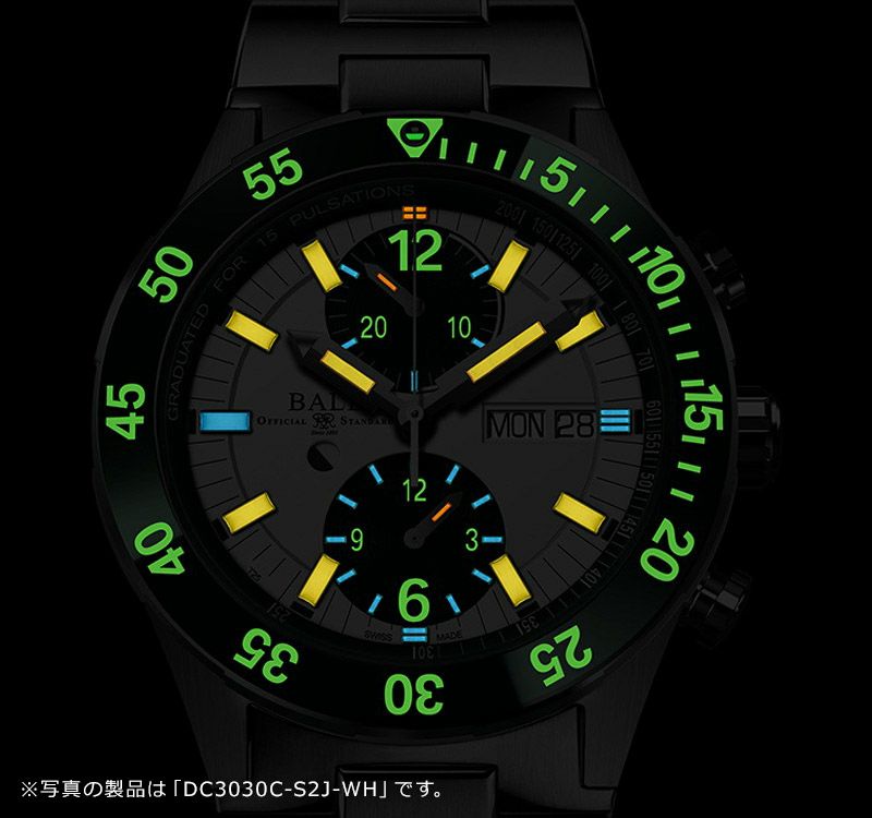 BALL Watch Roadmaster RESCUE CHRONOGRAPH ボール ウォッチ ロードマスター レスキュー クロノグラフ DC3030C-S2J-GR