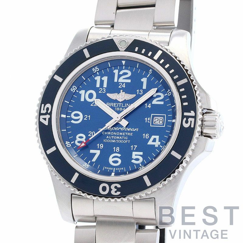【中古】BREITLING SUPER OCEAN II 44 ブライトリング スーパーオーシャン II 44 A17392D8/C910/162A (A192C10PSS)