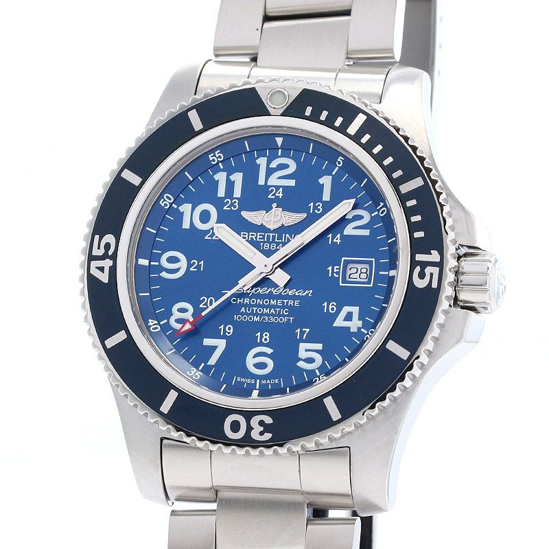 【中古】BREITLING SUPER OCEAN II 44 ブライトリング スーパーオーシャン II 44 A17392D8/C910/162A (A192C10PSS)