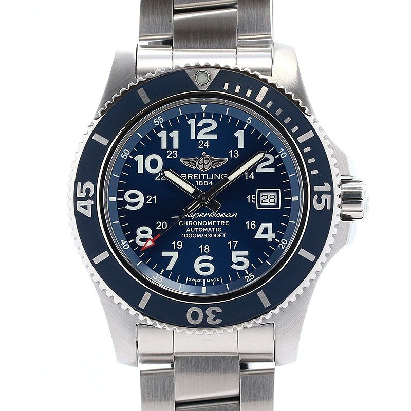 【中古】BREITLING SUPER OCEAN II 44 ブライトリング スーパーオーシャン II 44 A17392D8/C910/162A (A192C10PSS)