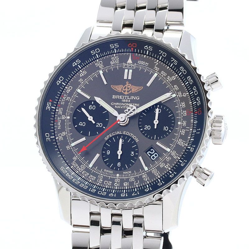 【中古】BREITLING NAVITIMER 1 B01 CHRONOGRAPH 43 JAPAN EDITION ブライトリング ナビタイマー B01 クロノグラフ 43 ジャパンエディション AB0121A21B1A1