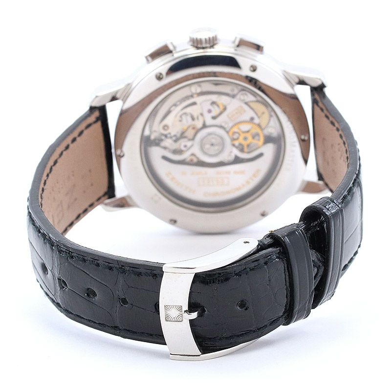 【中古】ZENITH CHRONOMASTER T EL PRIMERO MOON PHASE ゼニス クロノマスターT エル・プリメロ ムーンフェイズ 01.0240.410