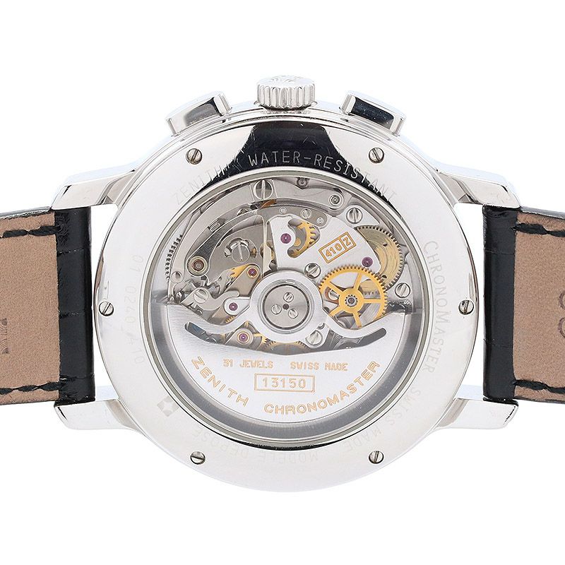【中古】ZENITH CHRONOMASTER T EL PRIMERO MOON PHASE ゼニス クロノマスターT エル・プリメロ ムーンフェイズ 01.0240.410