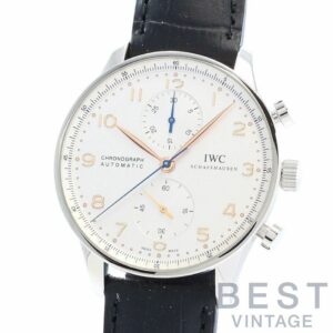 【中古】IWC PORTUGIESER CHRONOGRAPH アイ・ダブリュー・シー ポルトギーゼ クロノグラフ IW371445