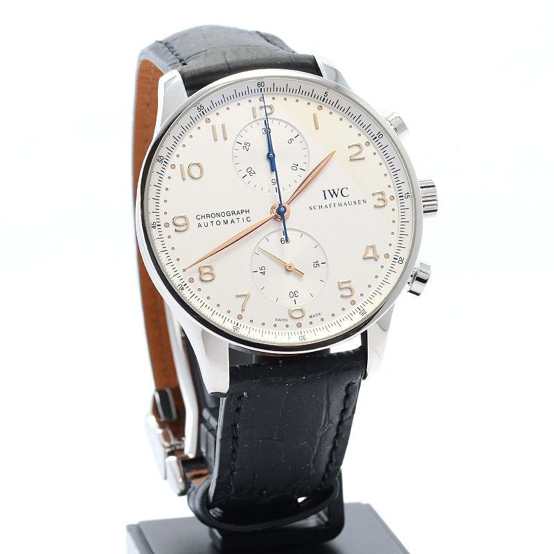 【中古】IWC PORTUGIESER CHRONOGRAPH アイ・ダブリュー・シー ポルトギーゼ クロノグラフ IW371445