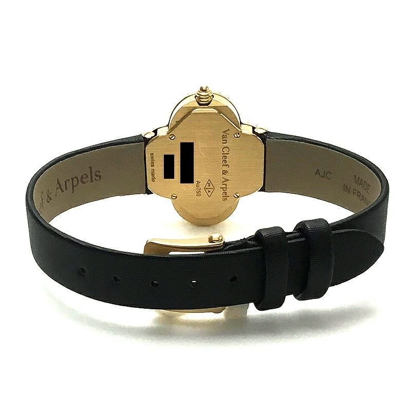 【中古】VAN CLEEF&ARPELS VINTAGE ALHAMBRA SMALL MODEL WATCH ヴァンクリーフ&アーペル ヴィンテージ アルハンブラ スモールモデル ウォッチ VCARD22000