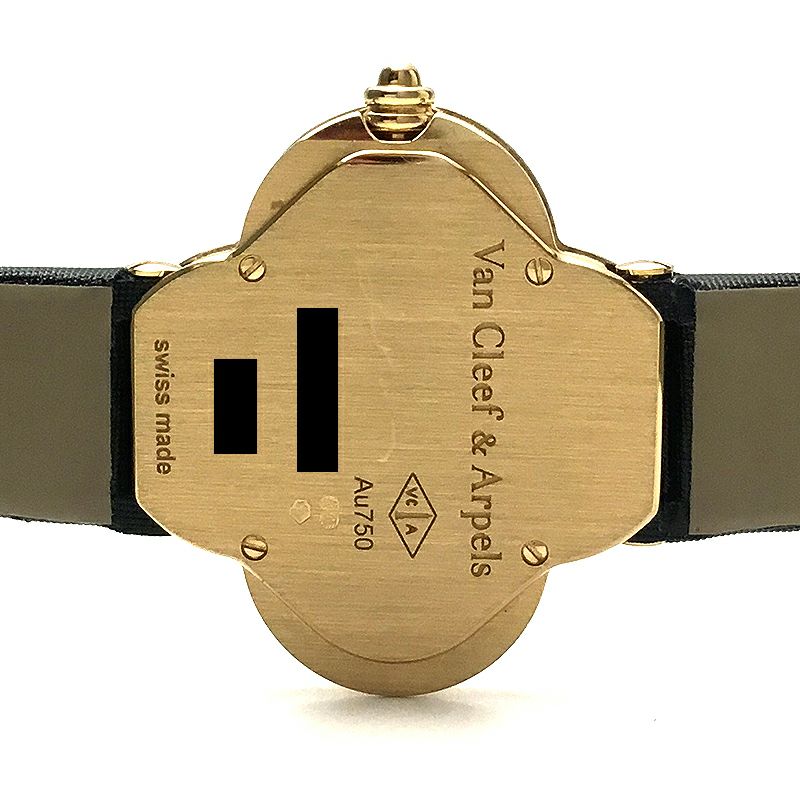 【中古】VAN CLEEF&ARPELS VINTAGE ALHAMBRA SMALL MODEL WATCH ヴァンクリーフ&アーペル ヴィンテージ アルハンブラ スモールモデル ウォッチ VCARD22000