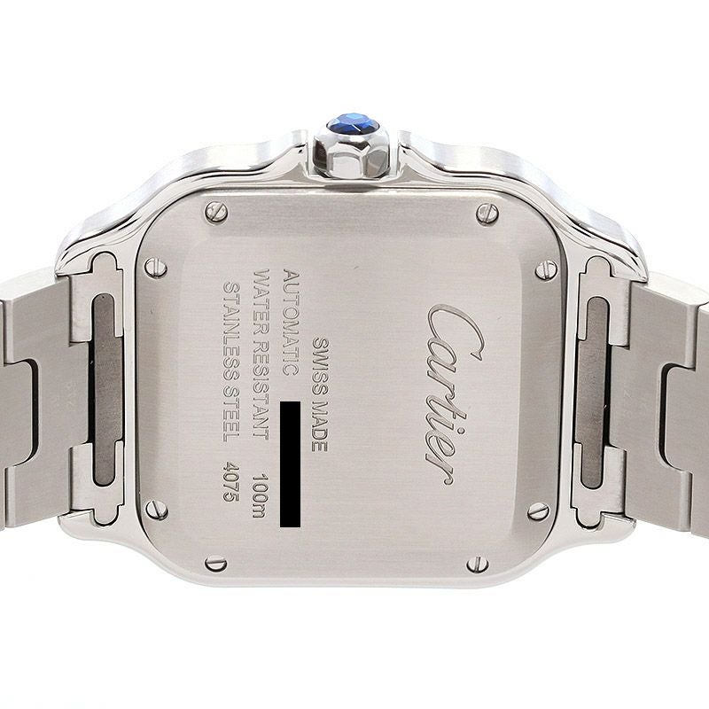 【中古】CARTIER SANTOS DE CARTIER MEDIUM MODEL カルティエ サントス ドゥ カルティエ MM WSSA0010