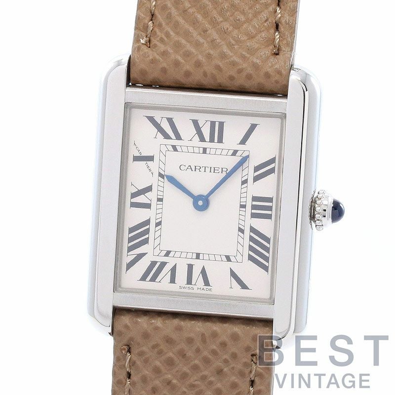 【中古】CARTIER TANK SOLO WATCH SMALL MODEL カルティエ タンク ソロ ウォッチ SM W5200005