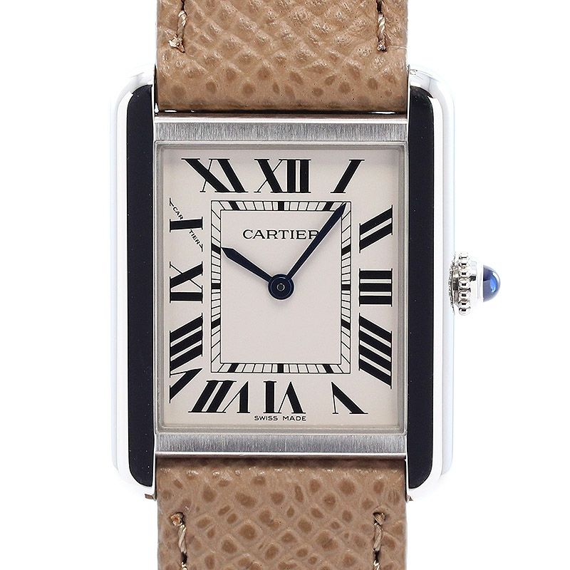 【中古】CARTIER TANK SOLO WATCH SMALL MODEL カルティエ タンク ソロ ウォッチ SM W5200005