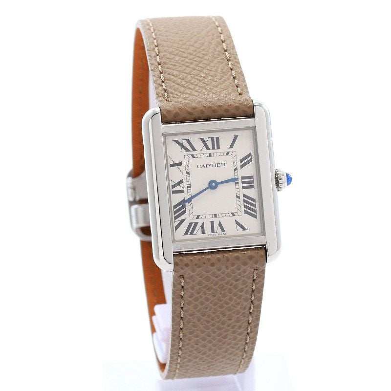 【中古】CARTIER TANK SOLO WATCH SMALL MODEL カルティエ タンク ソロ ウォッチ SM W5200005