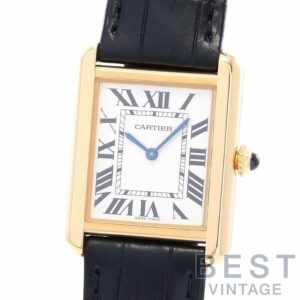 【中古】CARTIER TANK SOLO WATCH SMALL MODEL カルティエ タンクソロSM W5200002