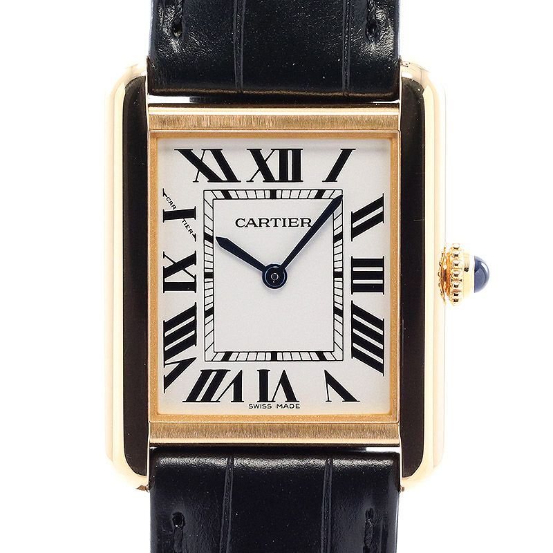 【中古】CARTIER TANK SOLO WATCH SMALL MODEL カルティエ タンクソロSM W5200002