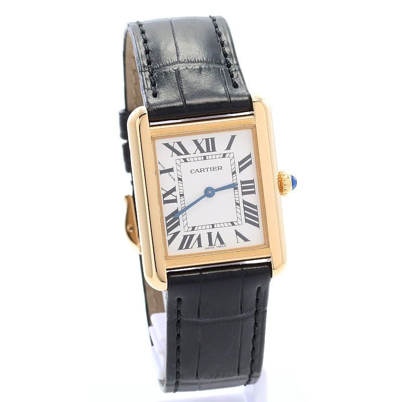 【中古】CARTIER TANK SOLO WATCH SMALL MODEL カルティエ タンクソロSM W5200002