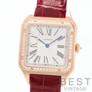 【中古】CARTIER SANTOS-DUMONT WATCH LARGE MODEL カルティエ サントス-デュモン LM WJSA0016