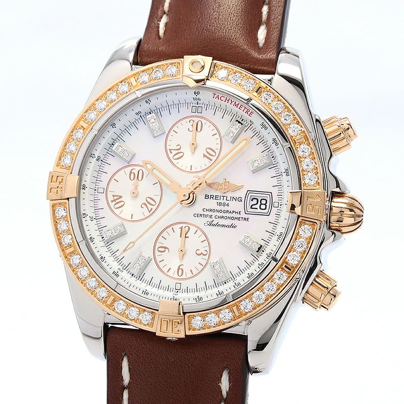 【中古】BREITLING CHRONOMAT EVOLUTION ブライトリング クロノマット エボリューション C1335653/A647/437X/A20BA.1 (C156A74KBA)