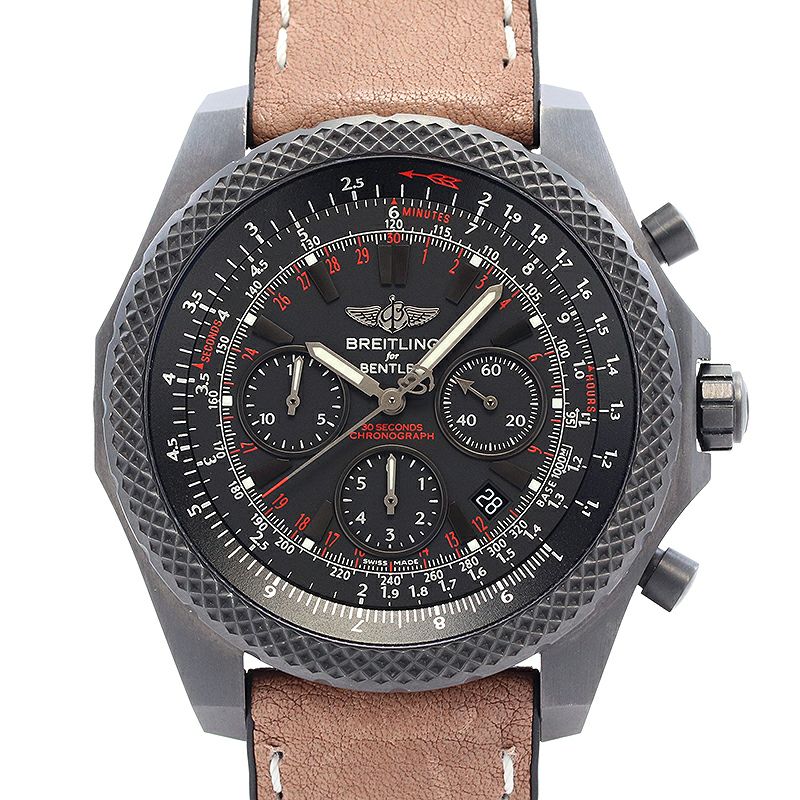 【中古】BREITLING BENTLEY LIGHT BODY MIDNIGHT CARBON LIMITED ブライトリング ベントレー ライトボディ ミッドナイト カーボン 世界限定1000本 V2536722/BC45/295S/V20DSA.2 (V254B45KRV)