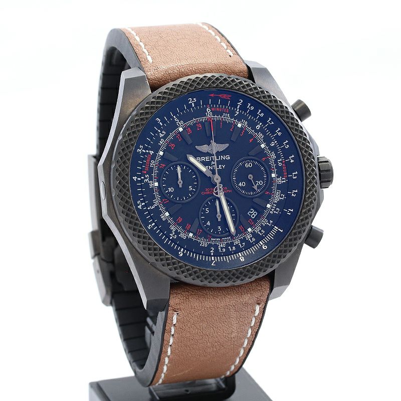 【中古】BREITLING BENTLEY LIGHT BODY MIDNIGHT CARBON LIMITED ブライトリング ベントレー ライトボディ ミッドナイト カーボン 世界限定1000本 V2536722/BC45/295S/V20DSA.2 (V254B45KRV)