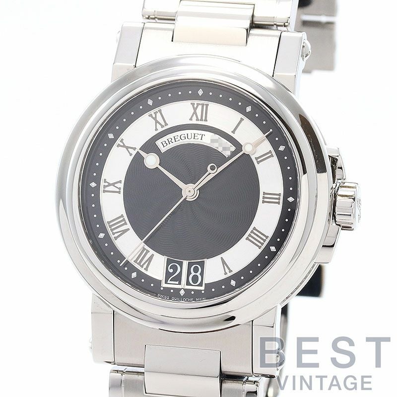【中古】BREGUET MRINE II LARGE DATE ブレゲ マリーンII ラージデイト 5817ST/92/SMO