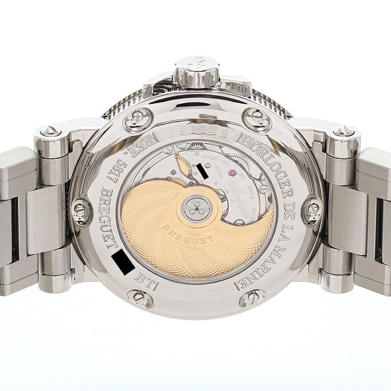 【中古】BREGUET MRINE II LARGE DATE ブレゲ マリーンII ラージデイト 5817ST/92/SMO