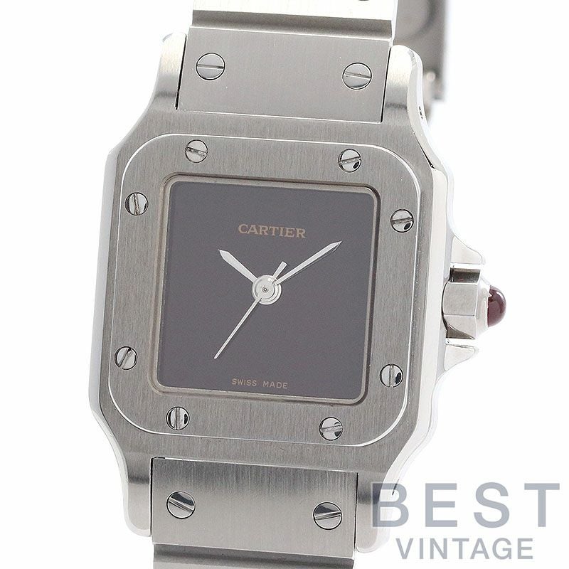 【中古】CARTIER SANTOS DE CARTIER GALBEE WATCH SMALL MODEL カルティエ サントスガルベSM 0901(46168281)