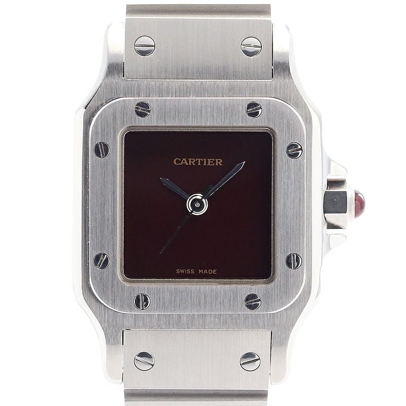 【中古】CARTIER SANTOS DE CARTIER GALBEE WATCH SMALL MODEL カルティエ サントスガルベSM 0901(46168281)