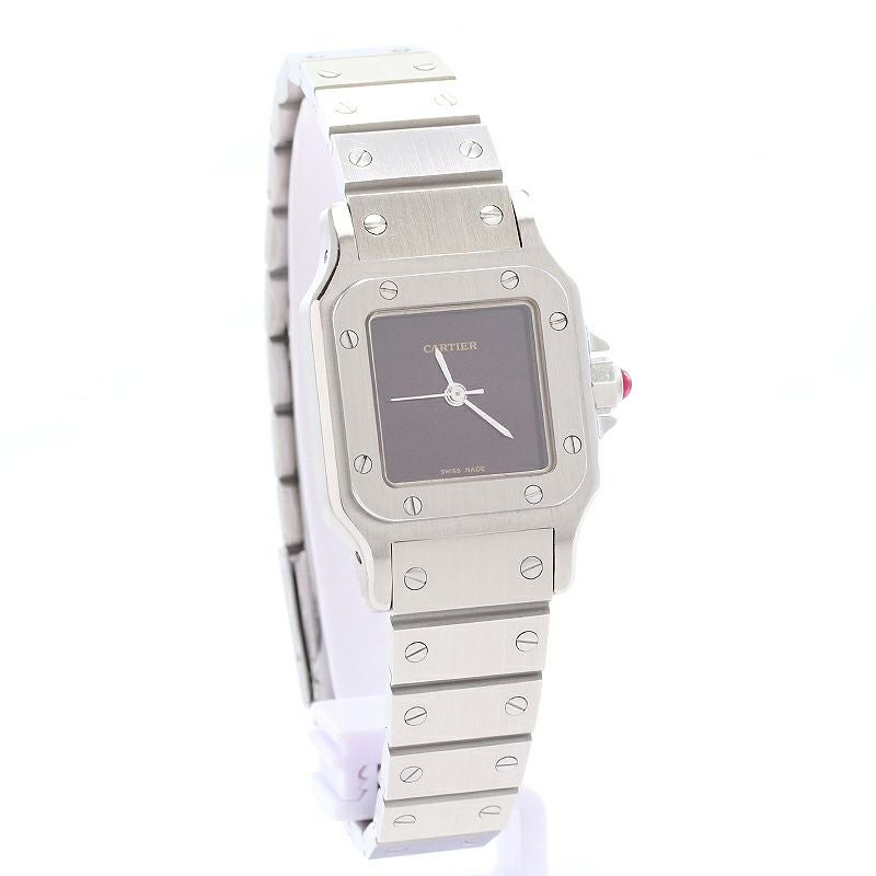 【中古】CARTIER SANTOS DE CARTIER GALBEE WATCH SMALL MODEL カルティエ サントスガルベSM 0901(46168281)