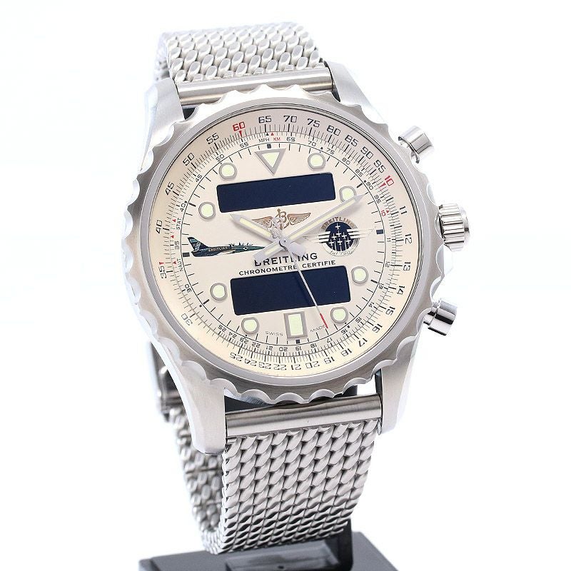 【中古】BREITLING CHRONOSPACE BREITLING JET TEAM LIMITED TO 1000 ブライトリング クロノスペース ブライトリングジェットチーム 世界限定1000本モデル A78365 (A785GJTACA)