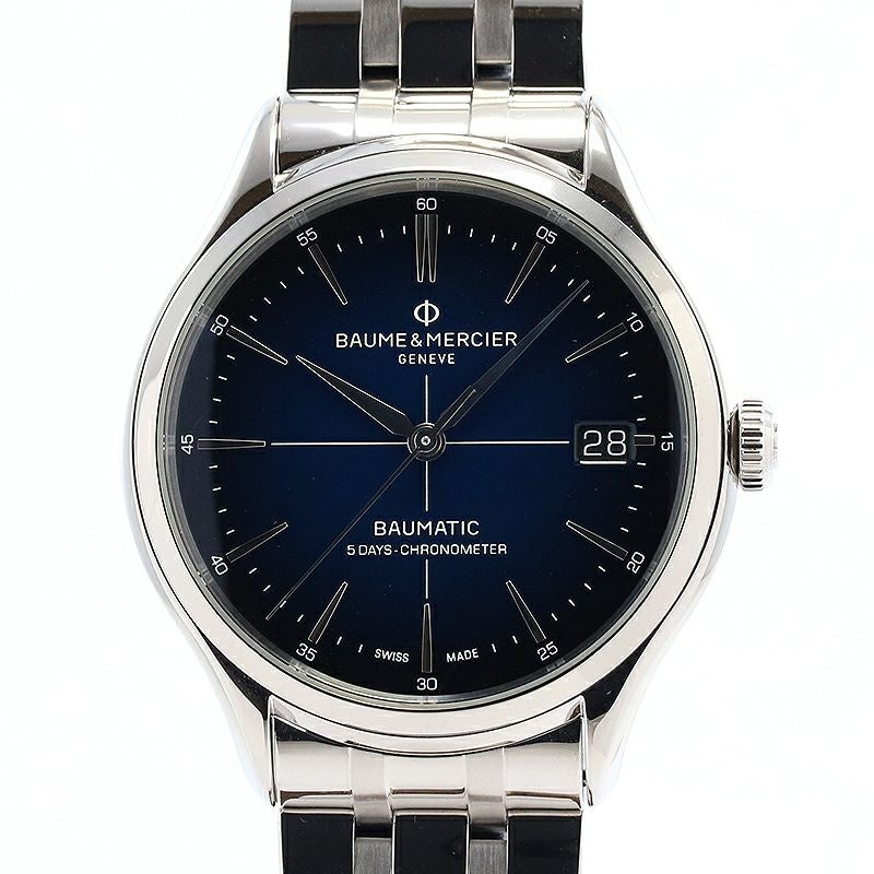 【中古】BAUME & MERCIER CLIFTON BAUMATIC COSC CHRONOMETER ボーム&メルシェ クリフトン ボーマティック クロノメーター MOA10468