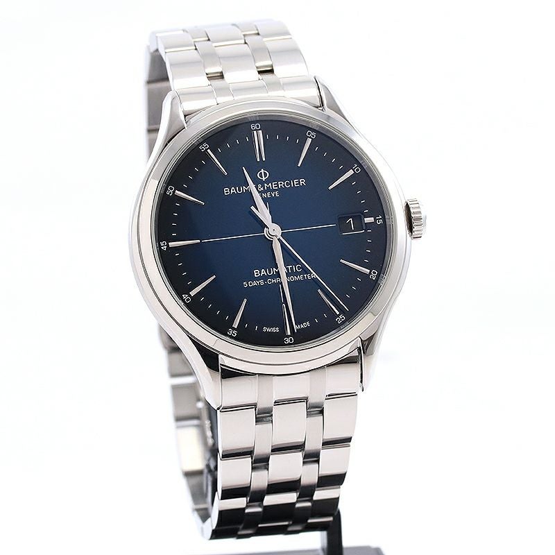 【中古】BAUME & MERCIER CLIFTON BAUMATIC COSC CHRONOMETER ボーム&メルシェ クリフトン ボーマティック クロノメーター MOA10468