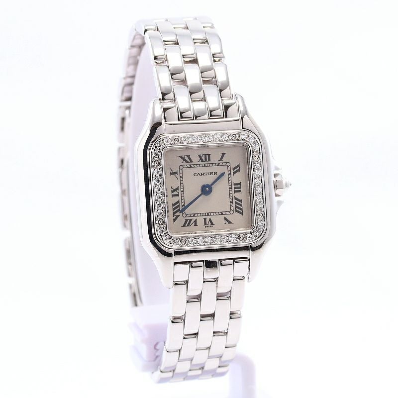 【中古】CARTIER PANTHERE SM DIAMOND BEZEL カルティエ パンテールSM ダイヤモンドベゼル WF3091F3