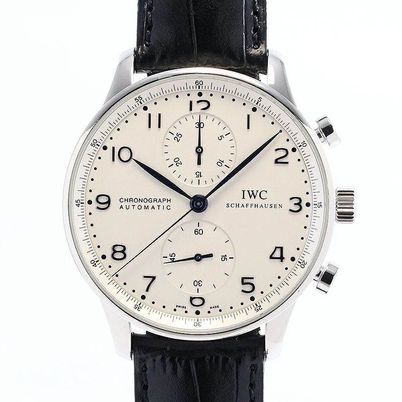 【中古】IWC PORTUGIESER CHRONOGRAPH アイ・ダブリュー・シー ポルトギーゼ クロノグラフ IW371417