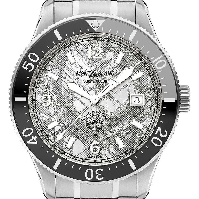 MONTBLANC 1858 Iced Sea Automatic Date モンブラン 1858 アイスシー オートマティック デイト MB130793
