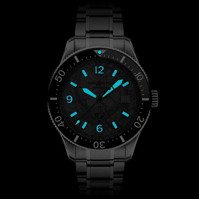 MONTBLANC 1858 Iced Sea Automatic Date モンブラン 1858 アイスシー オートマティック デイト MB130793