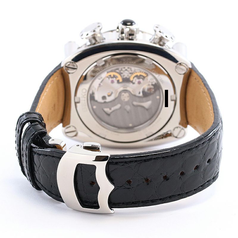 【中古】SEIKO GALANTE SPRING DRIVE CHRONOGRAPH GMT セイコー ガランテ スプリングドライブ クロノグラフ GMT SBLA049 (5R86-0AB0)