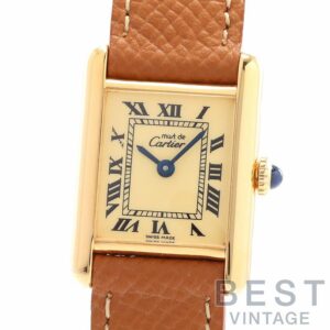 【中古】CARTIER MUST TANK SMALL MODEL VERMEIL カルティエ マストタンクSM 82974213