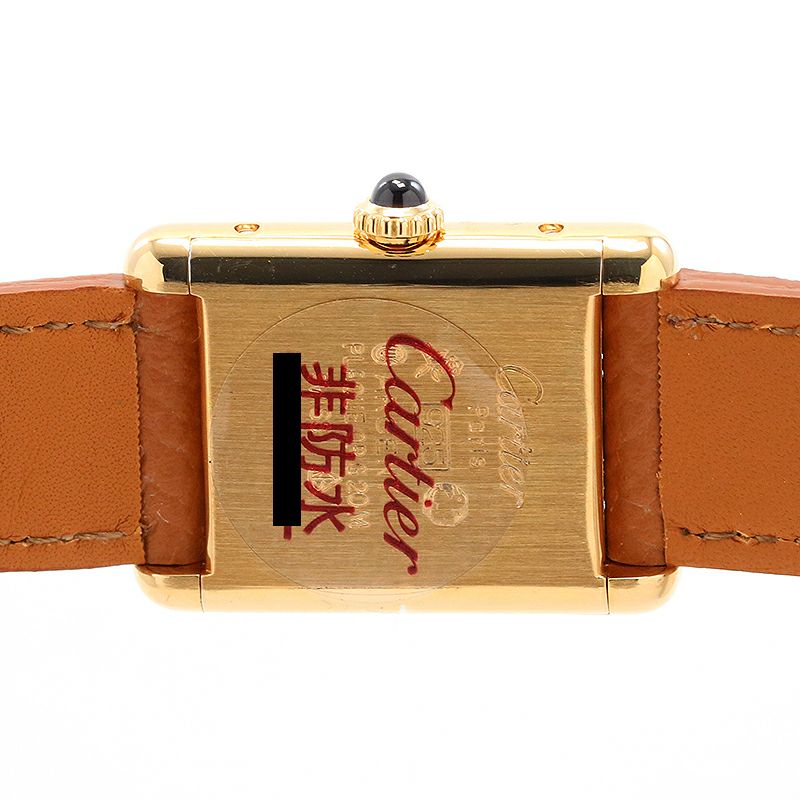 【中古】CARTIER MUST TANK SMALL MODEL VERMEIL カルティエ マストタンクSM 82974213