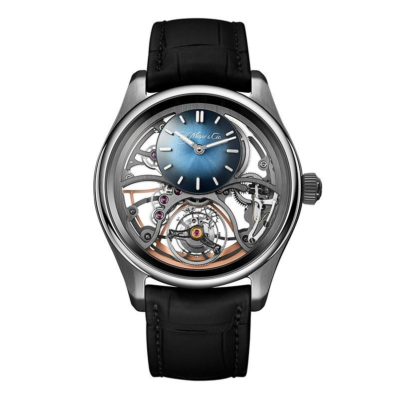 H.Moser & Cie. PIONEER CYLINDRICAL TOURBILLON SKELETON H.モーザー パイオニア・シリンドリカル トゥールビヨン スケルトン 3811-1200