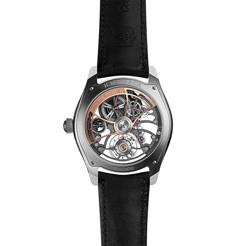 H.Moser & Cie. PIONEER CYLINDRICAL TOURBILLON SKELETON H.モーザー パイオニア・シリンドリカル トゥールビヨン スケルトン 3811-1200