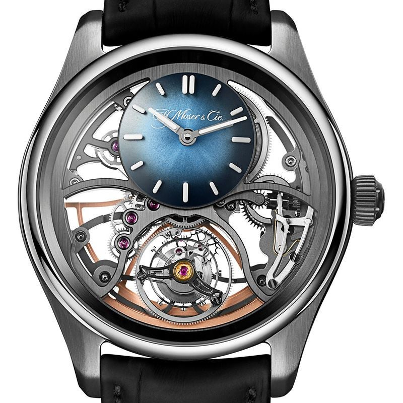 H.Moser & Cie. PIONEER CYLINDRICAL TOURBILLON SKELETON H.モーザー パイオニア・シリンドリカル トゥールビヨン スケルトン 3811-1200