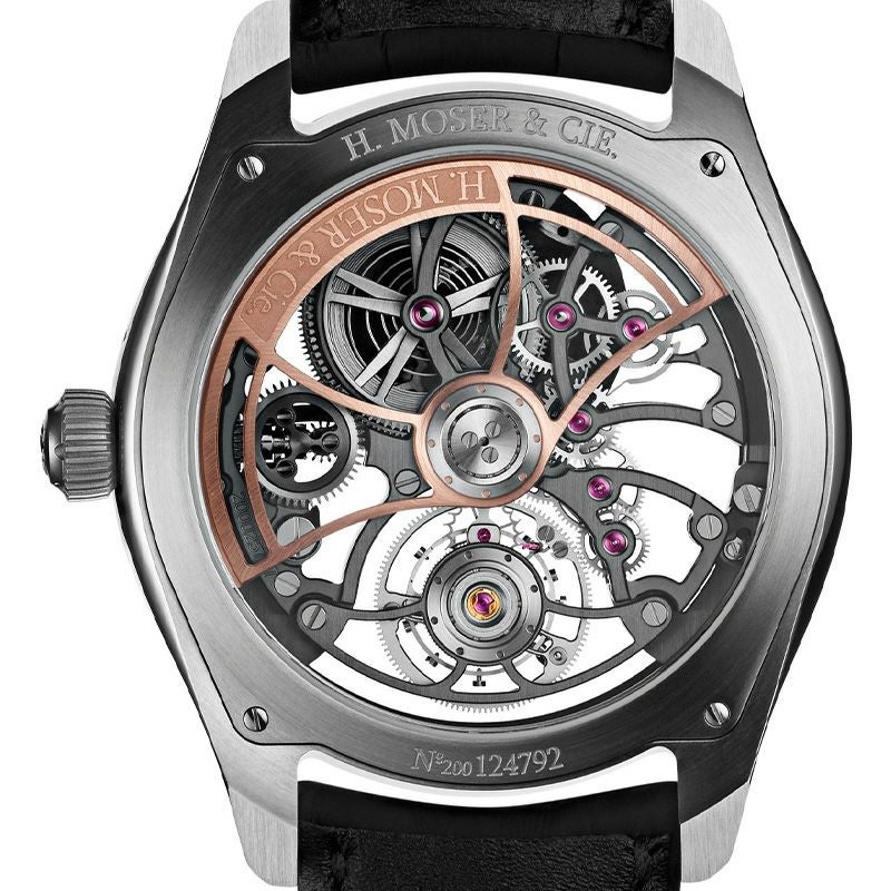 H.Moser & Cie. PIONEER CYLINDRICAL TOURBILLON SKELETON H.モーザー パイオニア・シリンドリカル トゥールビヨン スケルトン 3811-1200