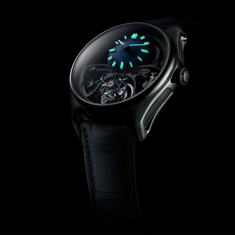H.Moser & Cie. PIONEER CYLINDRICAL TOURBILLON SKELETON H.モーザー パイオニア・シリンドリカル トゥールビヨン スケルトン 3811-1200