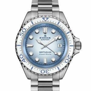 EDOX NEPTUNIAN GRANDE RESERVE DATE AUTOMATIC エドックス ネプチュニアン グランデ リザーブ デイト オートマティック 80801-3BBUM-BUCDN