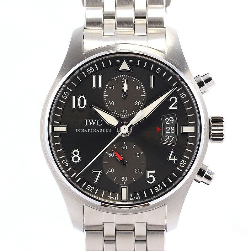 【中古】IWC PILOT’S WATCH SPITFIRE CHRONOGRAPH アイ・ダブリュー・シー パイロット ウォッチ スピットファイア クロノグラフ IW387804