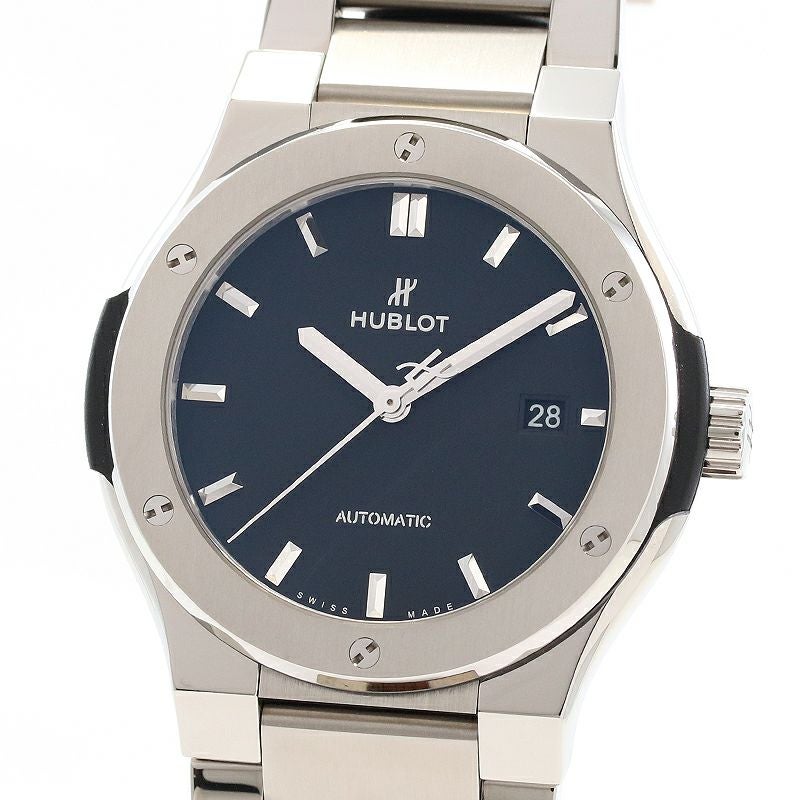 【中古】HUBLOT CLASSIC FUSION TITANIUM ウブロ クラシックフュージョン チタニウム 548.NX.1170.NX