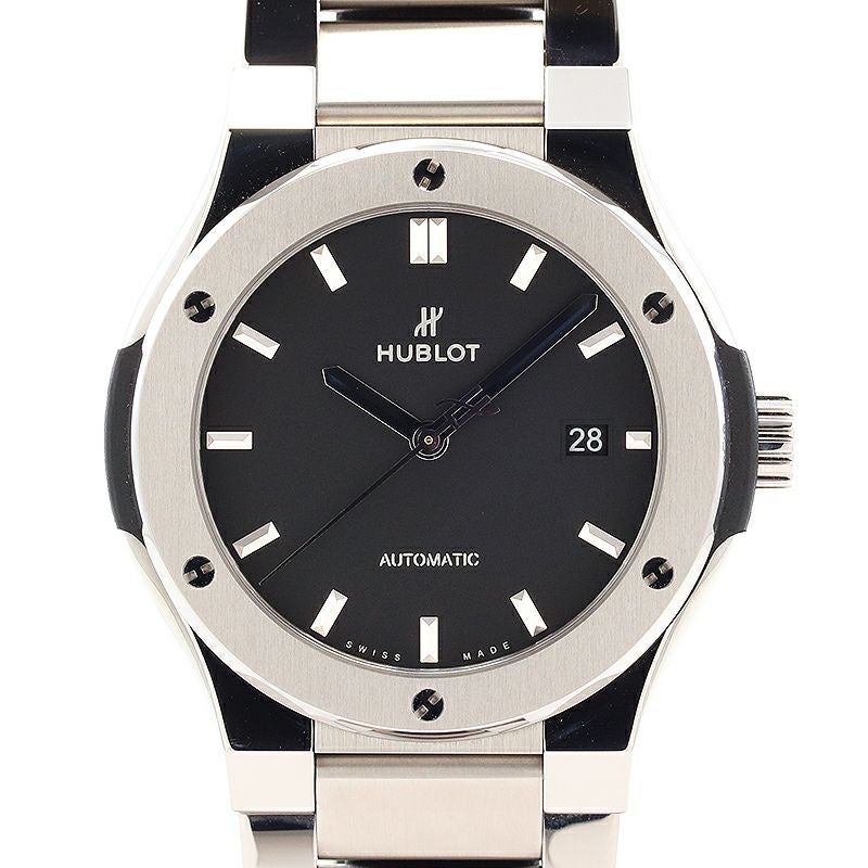 【中古】HUBLOT CLASSIC FUSION TITANIUM ウブロ クラシックフュージョン チタニウム 548.NX.1170.NX