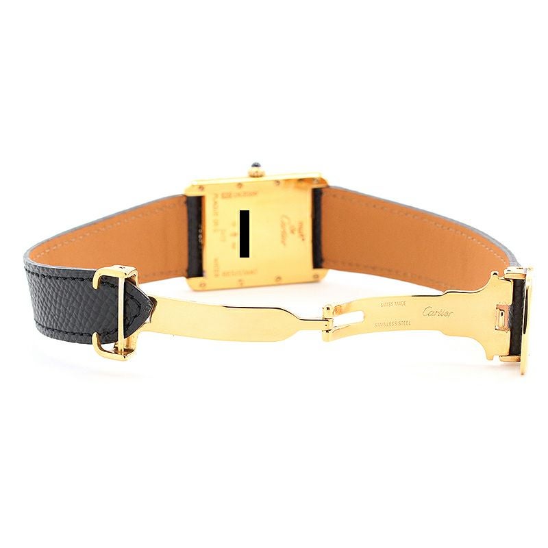 【中古】CARTIER MUST TANK LARGE MODEL VERMEIL カルティエ マスト タンクLM ヴェルメイユ W1013754